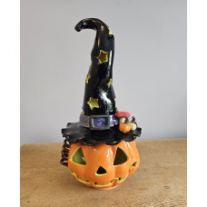Witch Halloween Pumpkin Decoration Witch Halloween Pumpkin Decoration